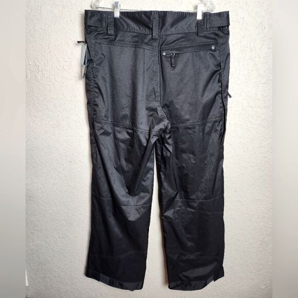 White Sierra Men's Bozo Shell Ski Snowboard Pants Black Size L NWT - Picture 2 of 9